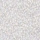 Miyuki rocailles Perlen 11/0 - White lined crystal ab 11-284